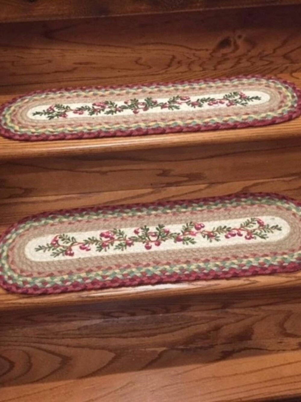 Cranberry Stair tread or Table runner